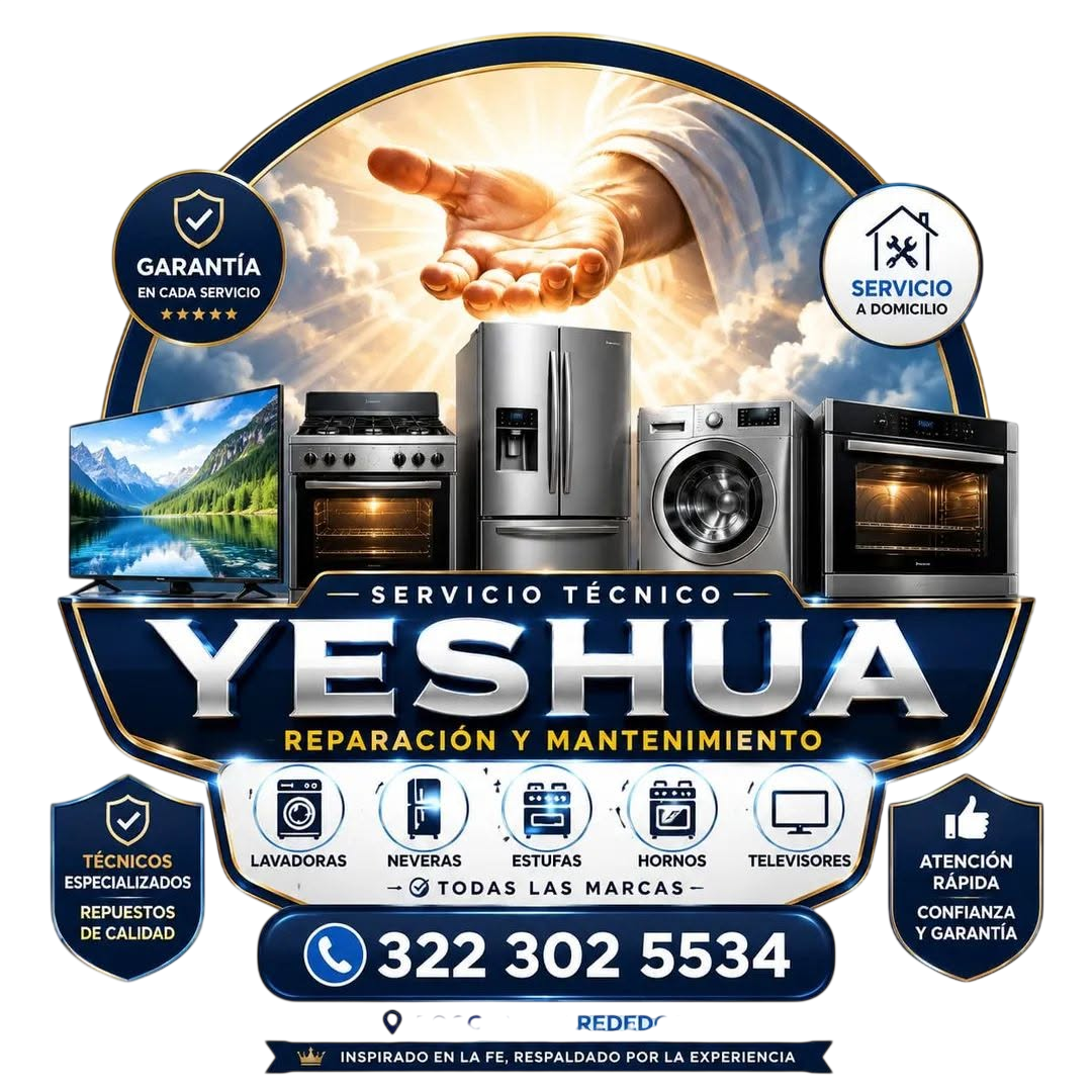 Servicio Técnico Yeshua y electrodomésticos que reparamos